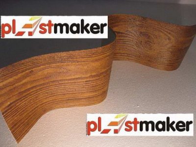 ELASTYCZNE OKŁADZINY plaster-tynk ELEWACYJNE DEKORY DESKI STYROPIANOWE o strukturze drewna  plastmaker