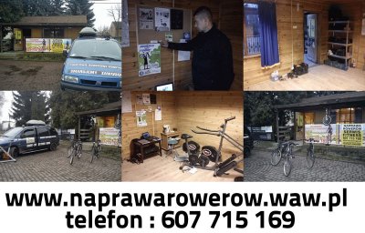 serwis ROWERÓW I SPRZĘTU FITNESS z dojazdem do KLIENTA