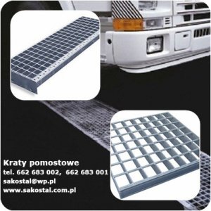 Przykrycia kanałów z krat ocynkowanych