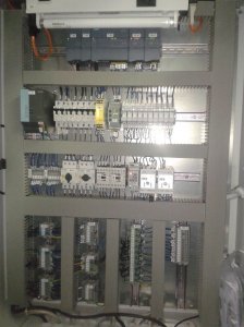 Szafa sterująca kotłem parowym