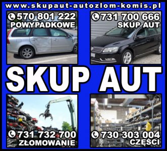 Skup aut Wadowice / szrot Nowy Targ/ skup samochody powypadkowe Maków Podhalański/auto komis Szczawnica/ skup samochodów,skup samochodow Piwniczna-Zdrój / złomowanie auta Wadowice